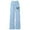 Light Blue-c, variant on ChaoLingNeng Girls Baggy Sweatpants with Bows Cute Wide Straight Leg Sweat Pants Y2k Athletic Joggers with Pockets Preppy Clothes