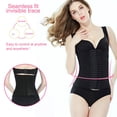 thumbnail image 3 of Corset Black, Polyester Corsets For Women, Soft Texture Slimming For Women, 3 of 8