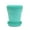 Teal, variant on Mintra Home Garden Pots 4pk - Flowers, Herbs, Plants, Indoor, Outdoor, Colorful, Wholesale, Bulk (Teal, 17cm Diameter (6.6in))