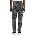thumbnail image 3 of Climate Concepts Men's and Big Men's Fleece Cargo Pocket Sweatpants, Sizes S-5XL, 3 of 5