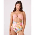 thumbnail image 4 of Roxy Hot Tropcs Peek A Boo 1 Piece Mod - Size Xl - Color: Tropic Multi, 4 of 7