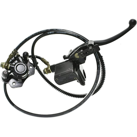 SEBLAFF Left Brake Master Cylinder Caliper Assembly ATV Rear 90cc 110cc 125cc