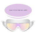 thumbnail image 3 of Advancent Gafas de natación para niños con tapones para las orejas, gafas impermeables para piscina para niños y niñas, accesorios para gafas Deportes acuáticos Tipo 2 Negro Rojo, 3 of 6