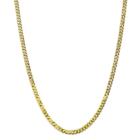 10K 4.6mm Flat Beveled Curb Chain