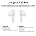 thumbnail image 4 of ZHANGHENG Y113 TWS Bluetooth 5.0 Wireless Stereo Headset Waterproof Fingerprint Touch Calling Music Sport Earphones Noise Reduction for OS X Android Pink, 4 of 5