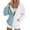 Blue, variant on Women’s Casual Pullover Hoodie For Daily Wear And Outings With Lined Warmth And Color Block Design For Winter Comfort Brown M