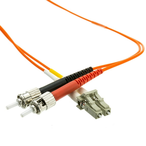Fiber Optic Cable, Lc - St, Multimode, Duplex 62.5,125 - 1 Meter (3.3 Foot)
