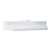 Broan 30-Inch 2-Speed Under-Cabinet Round Range Hood, White, 190 Cfm