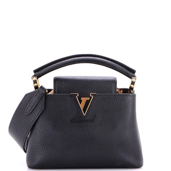 Pre-Owned Capucines Bag Leather Mini By Rebag