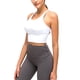 thumbnail image 2 of Qarigey Mujer Yoga Deportes Crop Top Color Sólido Slim Fit Color Slim Fit Sujetador Sin Espalda Prendas para la parte del cuerpo, 2 of 6
