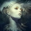 thumbnail image 2 of Dittman, Anna 15x15 White Modern Wood Framed Museum Art Print Titled - Fly, 2 of 4