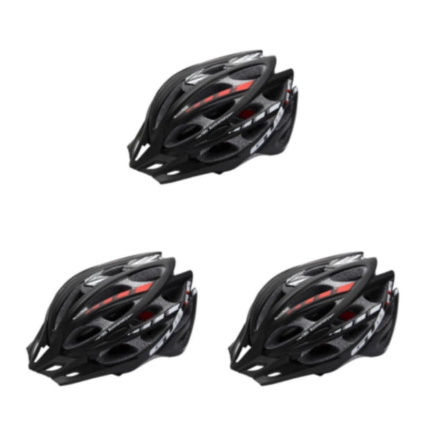 Yuarrent casco de bicicleta de 30 hoyos gorras al aire libre integralmente moldeado portátil ajustable montar noche ciclismo cascos sombrero de Type1 NO1