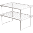 thumbnail image 1 of Estantes apilables de almacenamiento de cocina Xtellar blanco, 1 of 4