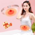 thumbnail image 1 of Feltree Portable Heating Pad, Heating Pad for Abdomen with 3 Heat Mode and 3 Vibration Massage Modes, Portable Fast Heating Wrap Belt for Women and Girl, 1 of 8