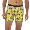 thumbnail image 2 of Men'S Boxer Briefs, Honeybee Soft And Breathable Mens Underwear Boxer Briefs With Widen Waist, 2 of 2