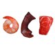 thumbnail image 3 of Juguete para mascotas con forma de comida, carne vegetal realista, resistente a mordeduras, juguete masticable de felpa suave y chirriante para perros pequeños y medianos, 3 of 8