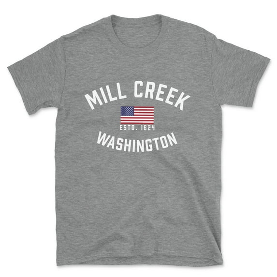 Mill Creek Washington Patriot Men's Cotton T-Shirt