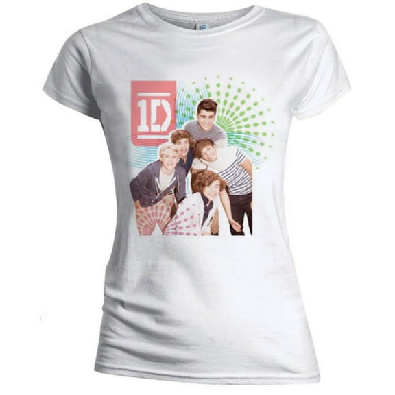 One Direction Ladies T-Shirt: Colour test (Skinny Fit) (Large)