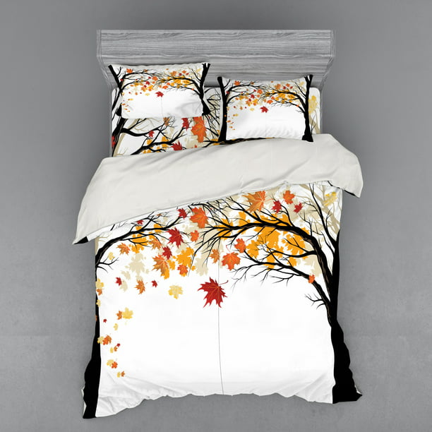 Tree Duvet Cover Set Framework With, Queen Size Duvet Cover Measurements In Cm