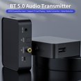 thumbnail image 2 of Transmisor de audio Bluetooth 5.0 con ranura para tarjeta TF puertos SPDIF / coaxial / auxiliar para Abanopi  Transmisor de audio, 2 of 6