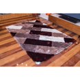 thumbnail image 3 of Amazing Rugs R1131-57 5 x 7 ft. 3D Shaggy Hand Tufted Shag Area Rug in Parquette, 3 of 4