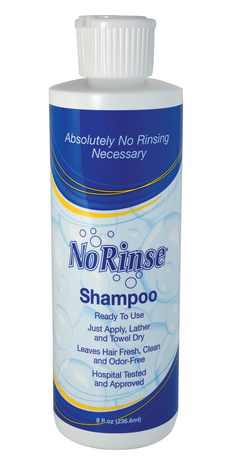 Faial Nervesammenbrud At deaktivere No-Rinse Shampoo, Alcohol-Free, Ready-To-Use, 8 oz - 2 Bottles - Walmart.com