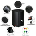 thumbnail image 4 of Zimtown 132 Gallon Portable Rain Barrel Farms Water Storage Saver for Patio - Black, 4 of 8