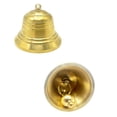thumbnail image 6 of Bell With Webbing Bear Bell For Camping Brass Material Crisp Sound Easily Attached Prevent Unwanted Encounters Green Fangkenuo, 6 of 7