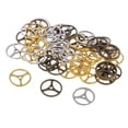 thumbnail image 4 of 50 Pieces Antiqued Bronze/Gold Plated Metal Steampunk Jewelry Making Charms Watch Wheel Pendants Ancient fit Necklace Bracelet Crafts Making perfecl Encantos de engranajes Steampunk, 4 of 7