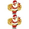 thumbnail image 3 of 2 uds hebilla de cortina aleación cortina retención fijación cortina lazo sujetador Navidad cortina hebilla, 3 of 6