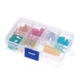 thumbnail image 3 of Establecer 60pcs Mini Blade Fusses Kit De Surtido De Camiones De Automóvil Automático Con La Caja 5a 10a 15a 20a 25a 30a, 3 of 7