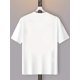 thumbnail image 3 of Y2K Men'S Rose Faux Texture Pattern Print T-Shirt tee top, 3 of 7