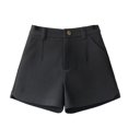 thumbnail image 2 of Womens Casual Shorts High waist Wide leg pants Thin suit Casual pants, 2 of 9