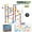 908-118pcs, variant on Safety Material Educational Toys Marble Toys Ball Track Assembly Building Blocks kids' Marbel Run Toys Rail Track
