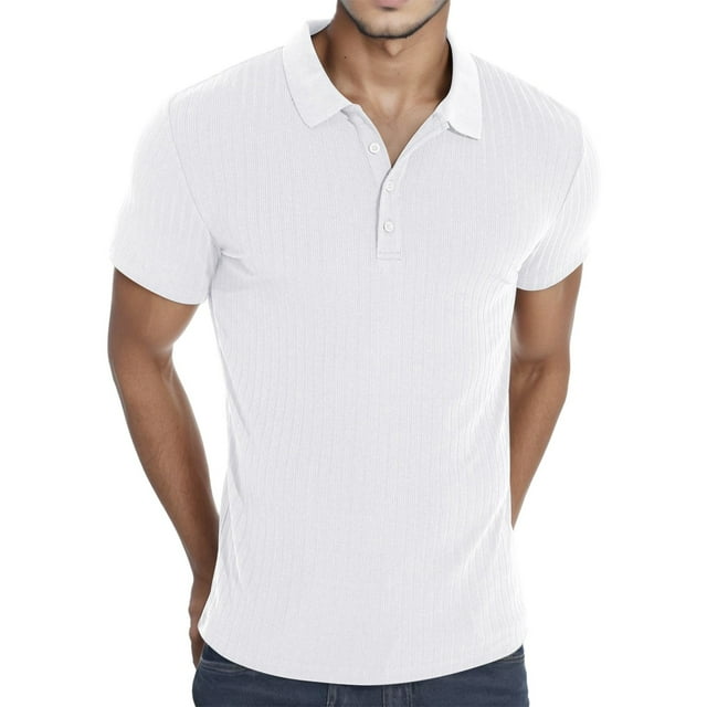 Camisetas Para Hombre, Clásicas, De Manga Corta O Larga, Elásticas, Ajustadas, Informales