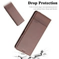 thumbnail image 5 of For iPhone 17 Case, Premium Magnetic PU Leather Wallet Case Flip Cover with [RFID Blocking][Card Holder][Stand Function] Shockproof Full body for iPhone 17,Brown, 5 of 8