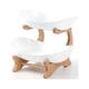 thumbnail image 1 of Frutero de madera desmontable de 3 niveles para mostrador de cocina con bandeja para servir - Duradero y estable - Material Pp creativo - Frutas fáciles de clasificar, 1 of 5