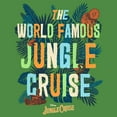 thumbnail image 2 of Men's Jungle Cruise The World Famous Logo  Graphic Tee Kelly Heather 2X Large, 2 of 4