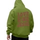 thumbnail image 3 of WILLBEST Sudaderas En Pareja Sudaderas con Capucha y Sudaderas para Hombre Sudadera con Capucha Informal Holgada con Estampado De Letras para Uso Diario Otoño Invierno Ropa De Calle Cómoda XXXGrande, 3 of 3