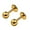 Gold, variant on Jiaroswwei Ear Studs Simple Easy Matching Titanium Steel Barbell Shape Helix Tragus Women Earrings for Party