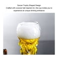 thumbnail image 4 of Cerveza Trofeo De Fútbol Vaso De Cerveza 450 Ml Trofeo De Fútbol Coleccionable Vaso De Cerveza Para Fanáticos Del Deporte Fiestas De Hombres, 4 of 7