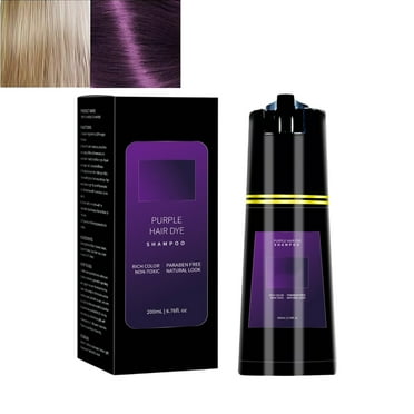 PolarHair Dye Shampoo, Haircare Instant Dye Shampoo, 200ml PolarHairCare Instant Dye Shampoo Purple