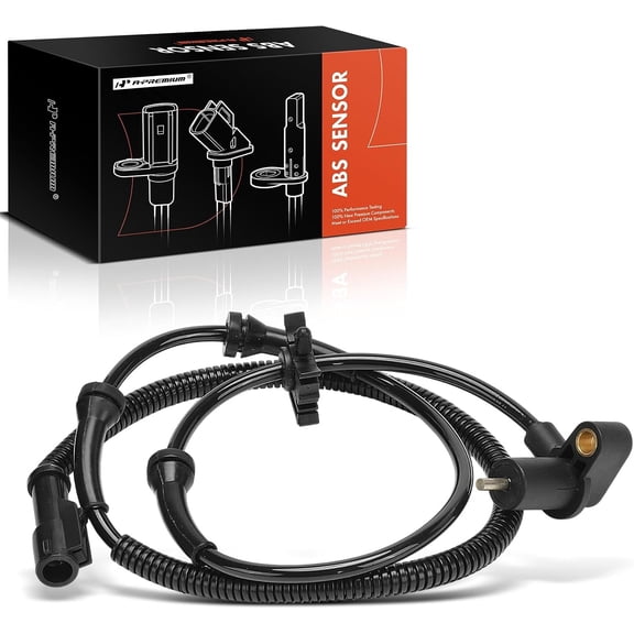 A-Premium Front Right ABS Wheel Speed Sensor Compatible with Ford Models - Mustang 1997-2004