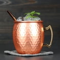 thumbnail image 4 of Mini Mula Moscú De Acero Inoxidable 2 Onzas Tazas Espresso Chapada En Cobre Juego Tiro 4, 4 of 10