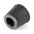 thumbnail image 4 of Kenally Filtro de aire de coche Universal 3 pulgadas cono de malla 76mm entrada de aire inducción aluminio tela no tejida cartucho a prueba de herrumbre Vehículos, repuestos y accesorios Mis Negro Kenally  VI022353-03, 4 of 6