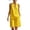 Yellow, variant on SROBPTY Set for Womens Solid Crew Neck Sleeveless Top Breathable Short Pants Outfits for Outdoor Wear