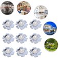 thumbnail image 4 of 25 Pcs Puce LED, 0.5W 5V Perles d'Ampoule LED Perle de Lampe Haute Puissance avec Plaque en Aluminium pour Projecteur, Remplacement d'Ampoule de Projecteur LED, 4 of 7
