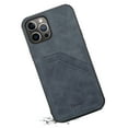 thumbnail image 3 of SaniMore Case for iPhone 14 6.1" 2022 Release, Ultra-thin Lightweight PU Leather Skin Card Slots Shockproof TPU Bumper Anti-drop Rugged Cover For iPhone 14 6.1" 2022 Release, Gray, 3 of 8
