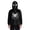 Black, variant on Superhero Cosplay Full Zip Mask Hoodie, Spider Web Print Sweatshirt for Adult Halloween Fancy Dress Party Cosplay