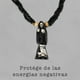 thumbnail image 4 of Collar Rosario Personal Santa Muerte Todo Negro Total, 4 of 6